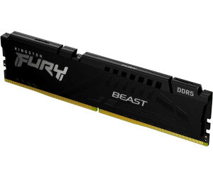 MEM DDR5 KINGSTON FURY BEAST EX 64GB KIT (32GBx2) PC6000 UDIMM KF560C36BBEK