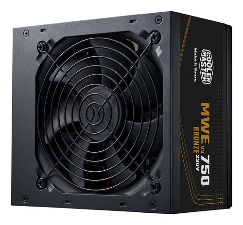 COOLER MASTER ALIMENTATORE MWE BRONZE 750 V3 230V, NON MODULARE, ATX 3.1
