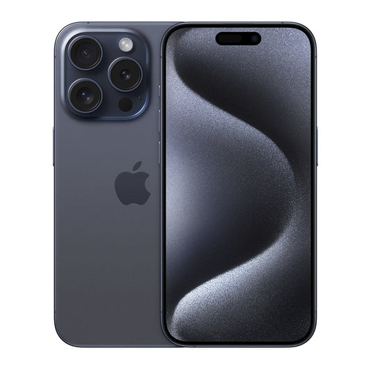 APPLE IPHONE REFURBISHED A/A+ 15 PRO 128GB BLUE TITANIUM