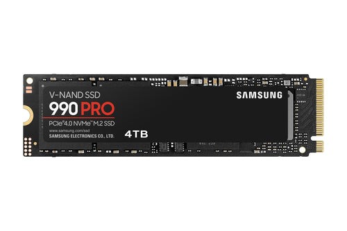 SAMSUNG SSD INTERNO 990 PRO 4TB PCI-E M2. NVME R/W 6900/7450 MBS