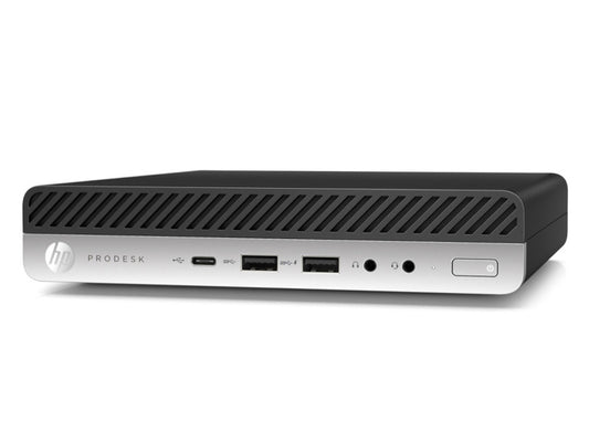REFURBISED HP MINI PC 600 G4 DM I5-8500T 8GB 256GB WIN 11 PRO MAR