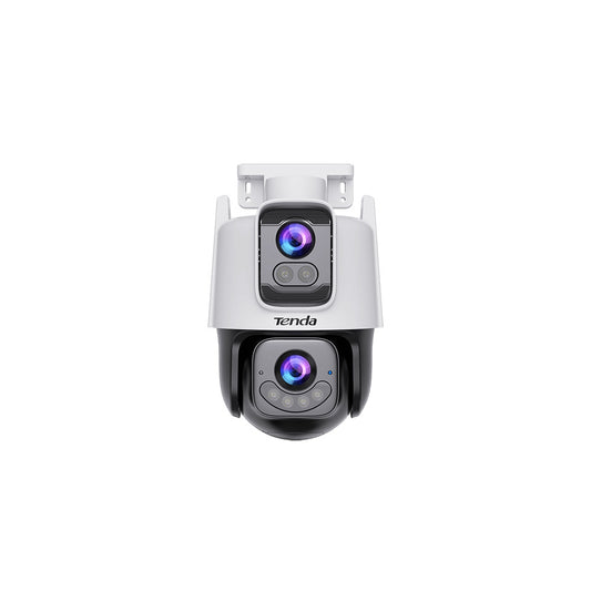 TENDA WI-FI CAMERA 6MP,DUAL-LENS LINKAGE, WI-FI6, OUTDOOR, FULL COLOR, PAN-TILT, WALL MOUNT