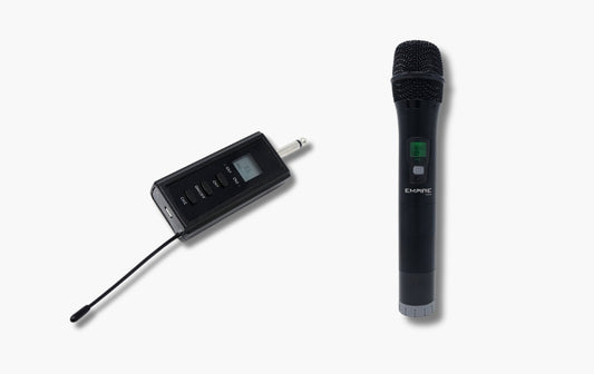 EMPIRE MEDIA KIT RICEVITORE UHF + MICROFONO ICE