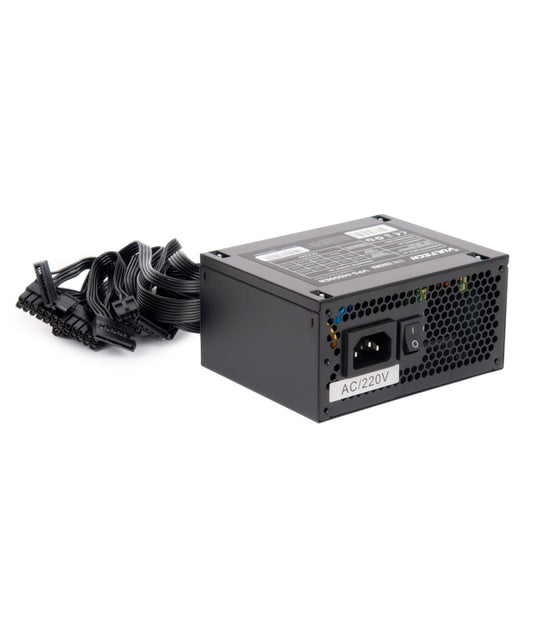 VULTECH ALIMENTATORE MICRO ATX, 500W VENTOLA TERMOREGOLATA, SERIE ESSENCE
