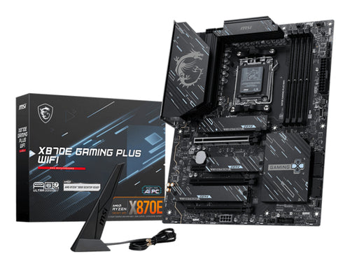 MSI MB AMD X870E GAMING PLUS WIFI QUALCOMM NCM865,DDR5,HDMI TYPE-C