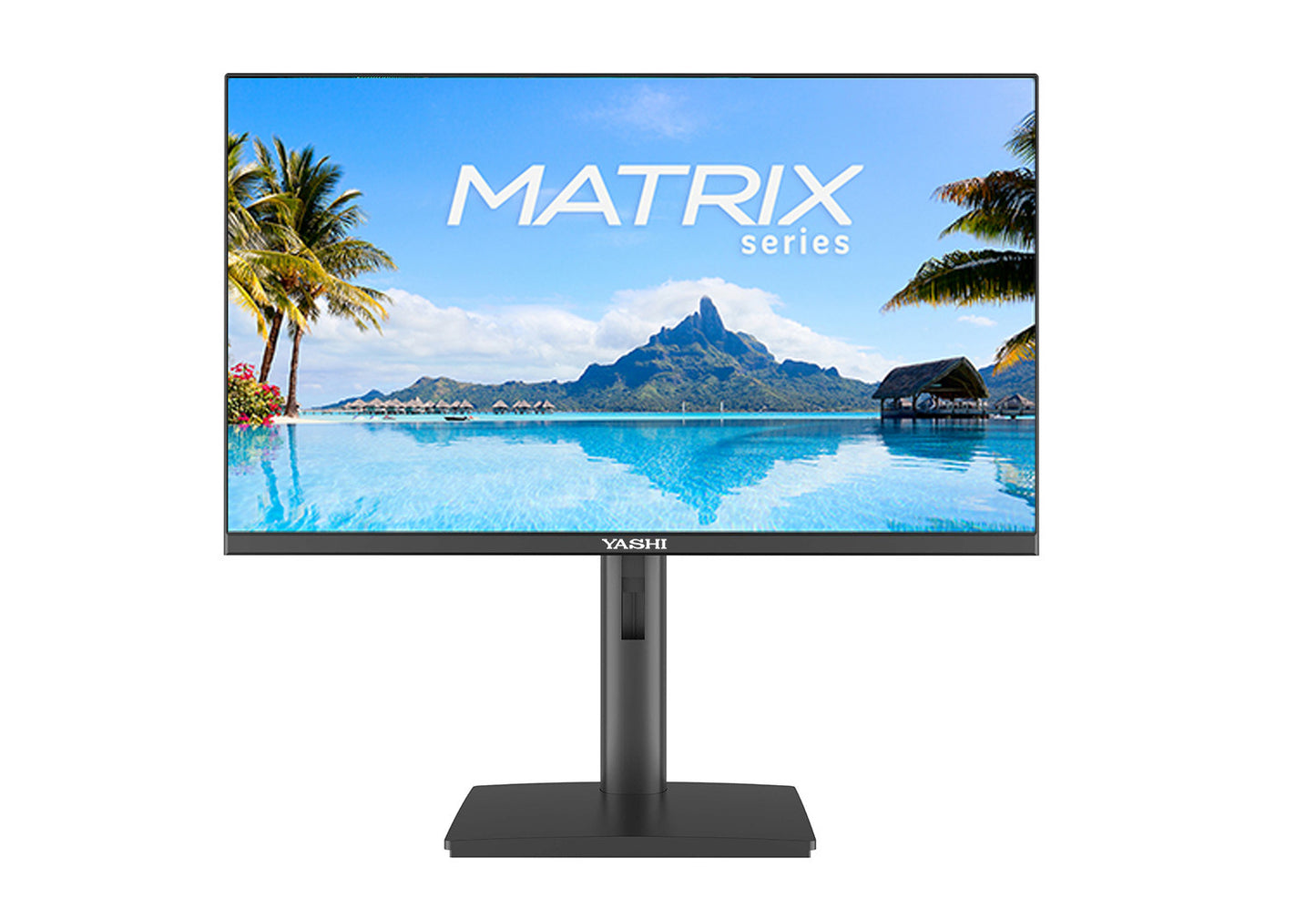 YASHI MONITOR 24 LED VA 16:9 120hz 1MS 300 CDM, REG ALTEZZA, VGA/HDMI, MULTIMEDIALE