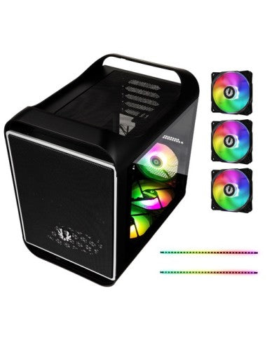 BITFENIX CASE MICRO ATX PRODIGY M  ARGB BLACK