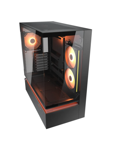 COUGAR CASE M.TOWER CFV235 TG 240 REV+120ARGB FAN RGB HUB SYNC LED STRIP
