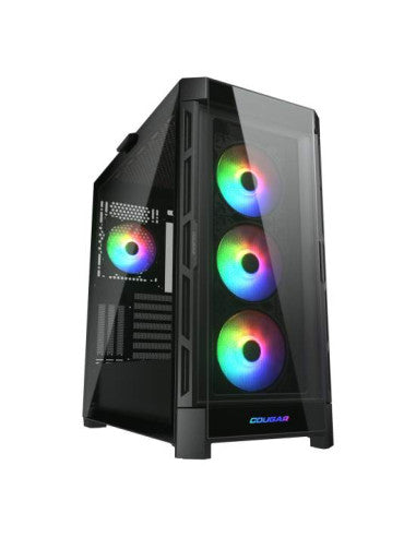 COUGAR CASE M.TOWER DUOFACE PRO CON 2 PANELLI FRONTALI 4X120mm ARGB PWM FAN