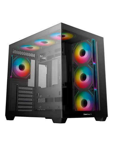 DEEPCOOL CASE MID TOWER CG530 7F NERO 7 FAN 120mm 2TG