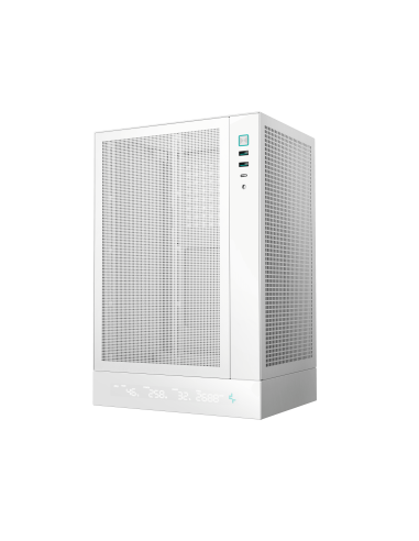 DEEPCOOL CASE MINI ITX CH170 DIGITAL WHITE R-CH170-WHNPI0D-G-1