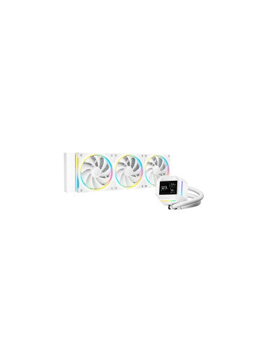 DEEPCOOL RAFF. LIQUIDO LM360WH WHITE ARGB IPS 2.4'' 320x420 (MP4) PUMP 2500