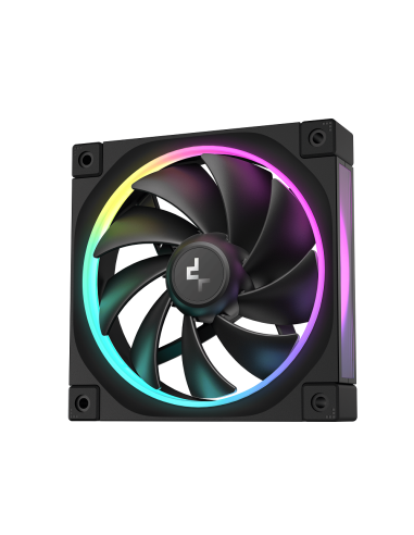 DEEPCOOL VENTOLE CASE FL12 NERA ARGB PWM BASSO RUMORE