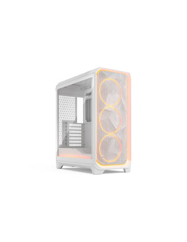 FRACTAL CASE MID TOWER MESHIFY 3 AMBIENCE PRO RGB WHITE TG CLEAR TINT