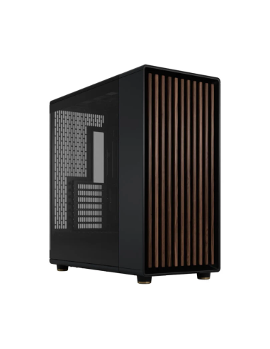 FRACTAL CASE MID TOWER NORTH XL RC CHARCOAL BLACK TG DARK MB connettore inv