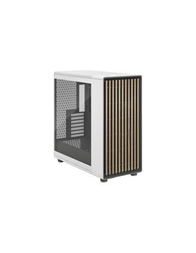 FRACTAL CASE TOWER NORTH XL CHALK WHITE TG CLEAR