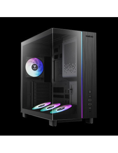GAMDIAS CASE MID TOWER ATLAS M4 4xARGB 2TG
