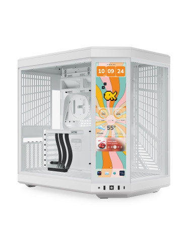 HYTE CASE MID TOWER Y70 TOUCH INFINITE SNOW CS-HYTE-Y70TTI-WW