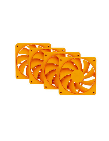 HYTE FAN CASE FA12 PWM FAN 4 PACK 4x 120*120*25mm ASTRAL ORANGE