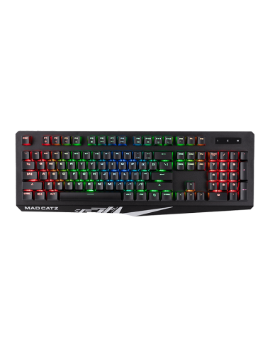 MAD CATZ GAMING TAST. S.T.R.I.K.E. 4 BLACK MECCANICA 104 TASTI RGB US LAYOU