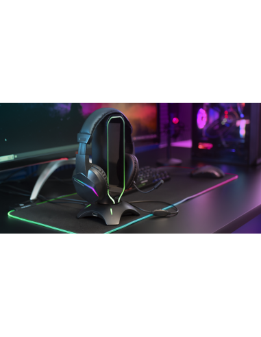 MARSGAMING GAMING CUFFIA+MIC MH122 BLACK RGB PC MAC CONSOLES SAMRTHPONE TAB