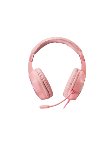 MARSGAMING GAMING CUFFIA+MIC MH122P ROSA RGB PC MAC CONSOLES SAMRTHPONE TAB
