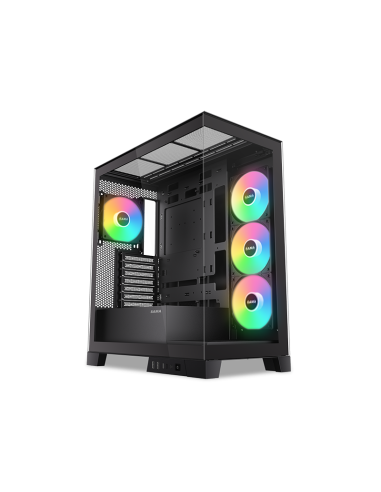 SAMA MID TOWER V50 BLACK 2*TG 4*FAN 120mm ARGB PWM