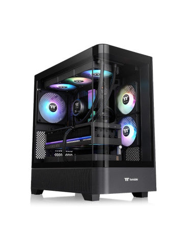 THERMALTAKE CASE M.TOWER VIEW 290 TG ARGB CURVED 3*120MM FAN