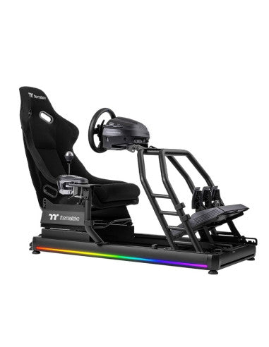 THERMALTAKE SEDUTA GSC/GR500 RACING SIMULATOR ALLUMINIO & ACCIAIO
