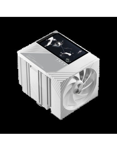 TRYX RAFF CPU TURRIS T620 IPS 5.0-Inch DISPLAY DUAL TOWER 120mm WHITE