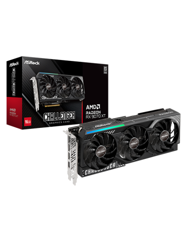 VGA ASROCK RADEON RX 9070 XT CHALLENGER 16GB