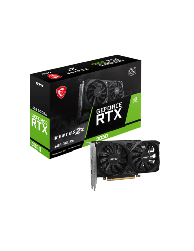 VGA MSI GEFORCE RTX 3050 VENTUS 2X E 6G OC