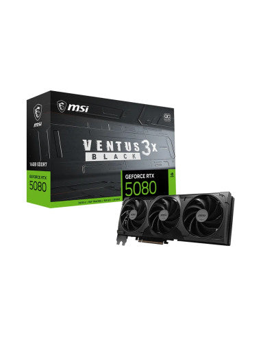 VGA MSI GEFORCE RTX 5080 16G VENTUS 3X OC BLACK